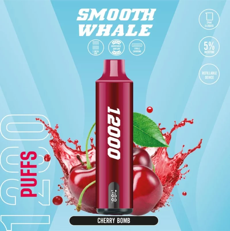 smooth whale 12000 cherry bomb