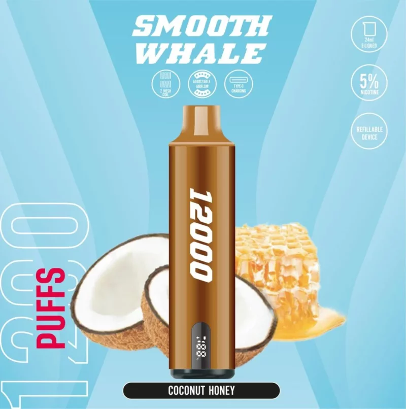 smooth whale 12000 coconut honey