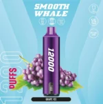 smooth whale 12000 grape ice