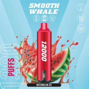 smooth whale 12000 watermelon ice